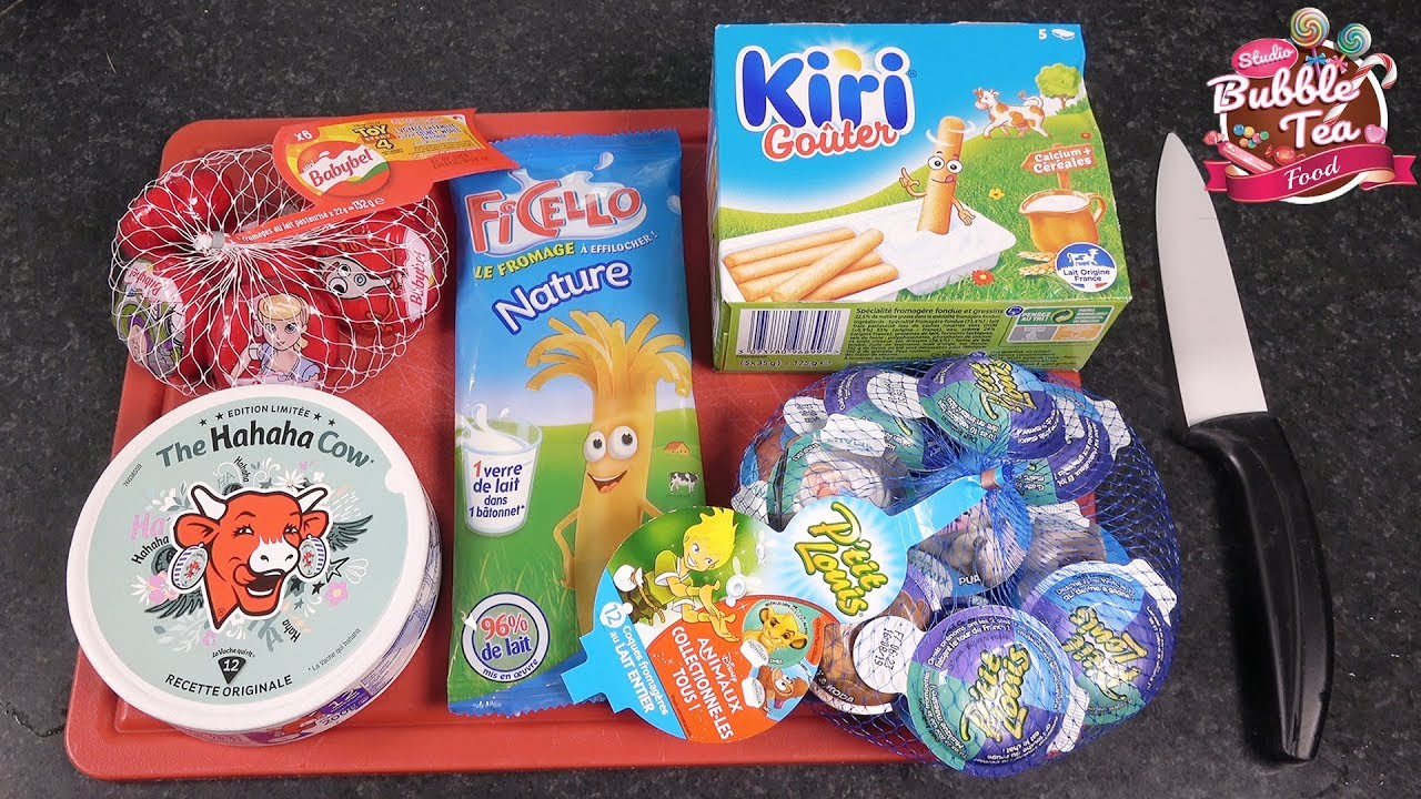 [FROMAGES] Que valent ces fromages pour enfants ? - Studio Bubble Tea Food Cheese