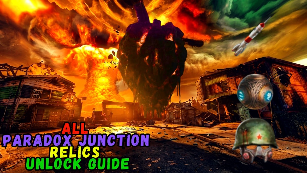 Полное руководство по получению проклятых реликвий &mdash; Paradox Junction BO7 Zombies (все 3 разблоки...