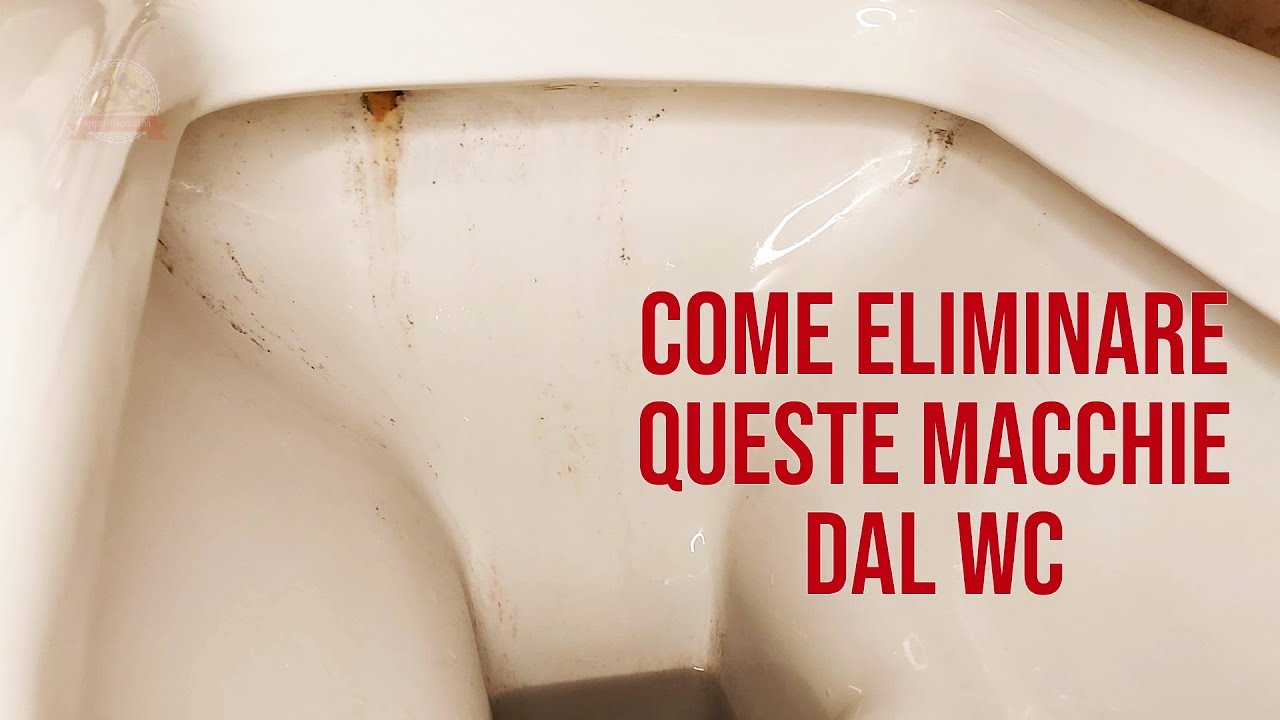 Macchie nel WC addio con questo metodo. Non comprerai più l'acido per il water