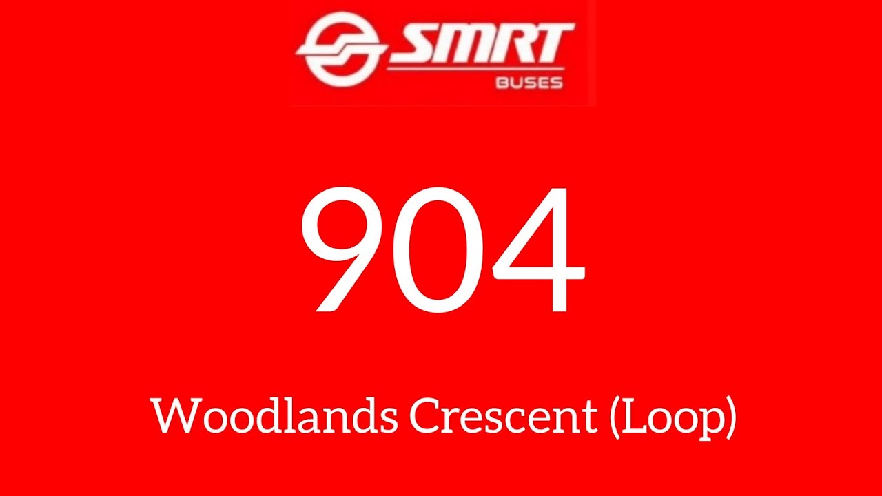 SMRT Bus 904 Hyperlapse