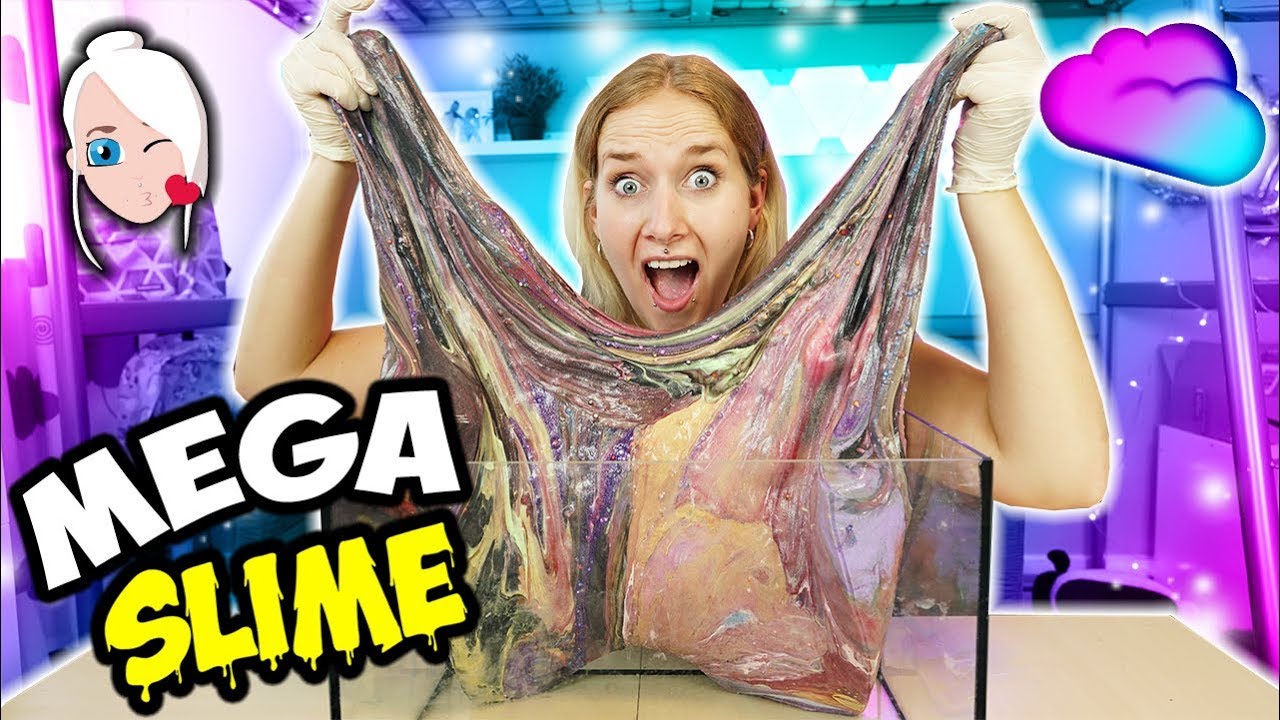 ALLE SLIMES MISCHEN - Schleim Experiment ÜBER 35 SORTEN & 15 KILO SCHWER - DIY Slime richtig lagern