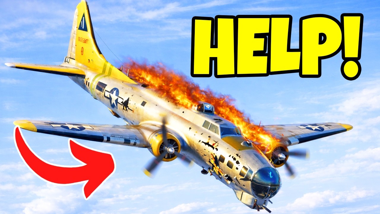 B-33 BOMBER Gets SHOT DOWN By AI Military In Stormworks!