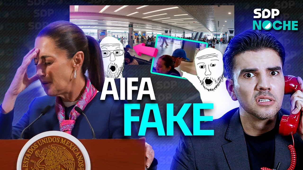 Trump amenaza con INFIERNO en Ir&aacute;n | Sheinbaum sube foto FAKE de AIFA |PONCHO GUTI&Eacute;RREZ en SDPnoche🌙