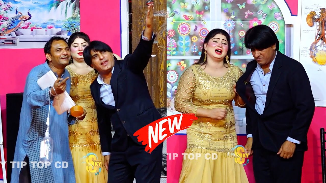 Amir Sohna and Sitara Mehar | Asad Mukhra | New Stage Drama | Dil Wali Khirki | Comedy Clip 2025