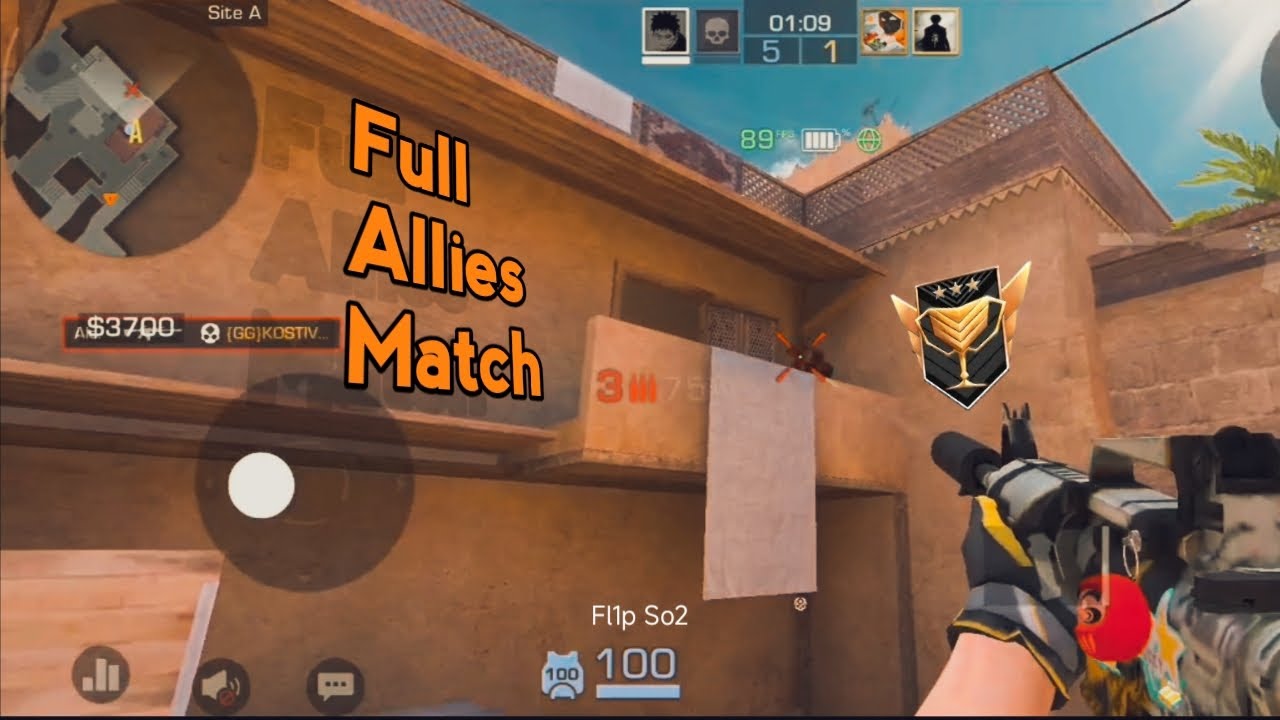 Standoff 2 | Full Allies Match Gameplay | Carried My Team To Victory 🏆🥇 | 0.35.1