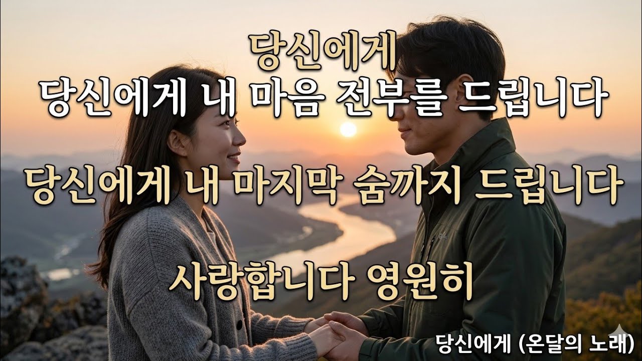 당신에게 (온달의 노래) - 실화 바탕의 감성 발라드 (Lyrics by 호야)
