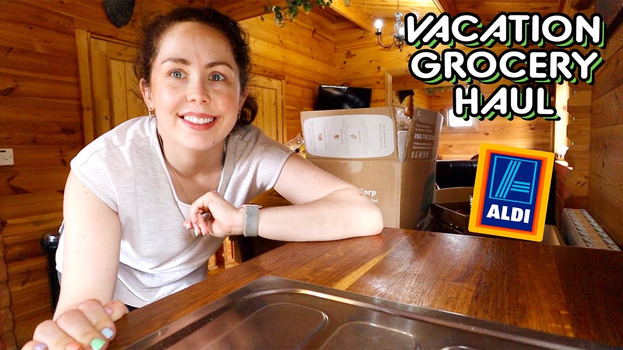 Self Catered Holiday Grocery Food Haul and Meal Plan! Aldi and Ocado Budget Haul 2024