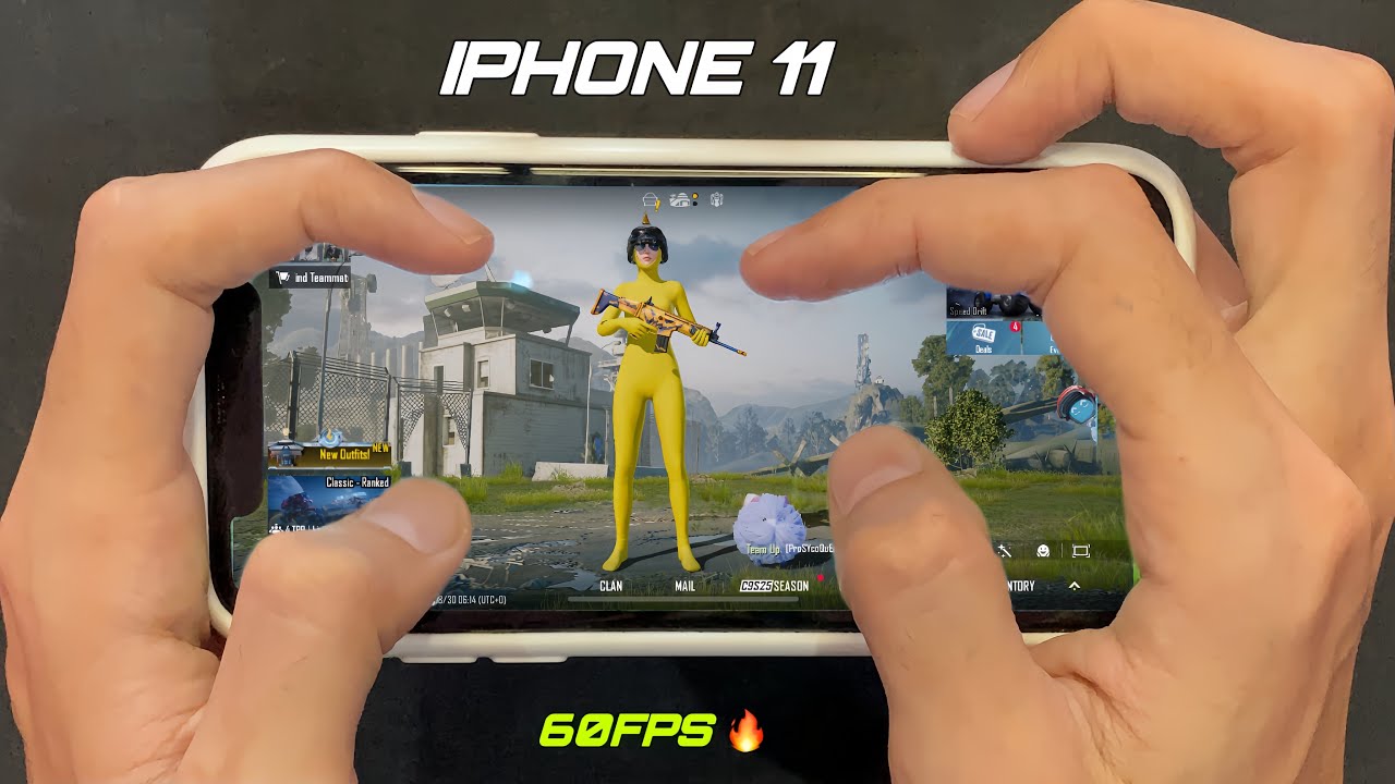 IPHONE 11 HANDCAM IN 2025 🔥/Smooth+Extreme PUBG Gaming Test😍/ NEW IOS 18.5 Livik Gameplay!