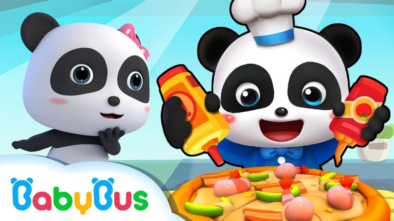 Pizza Dulce-Iute & Popcorn Delicios 🍕🍿 | Cântece BabyBus pentru Copii