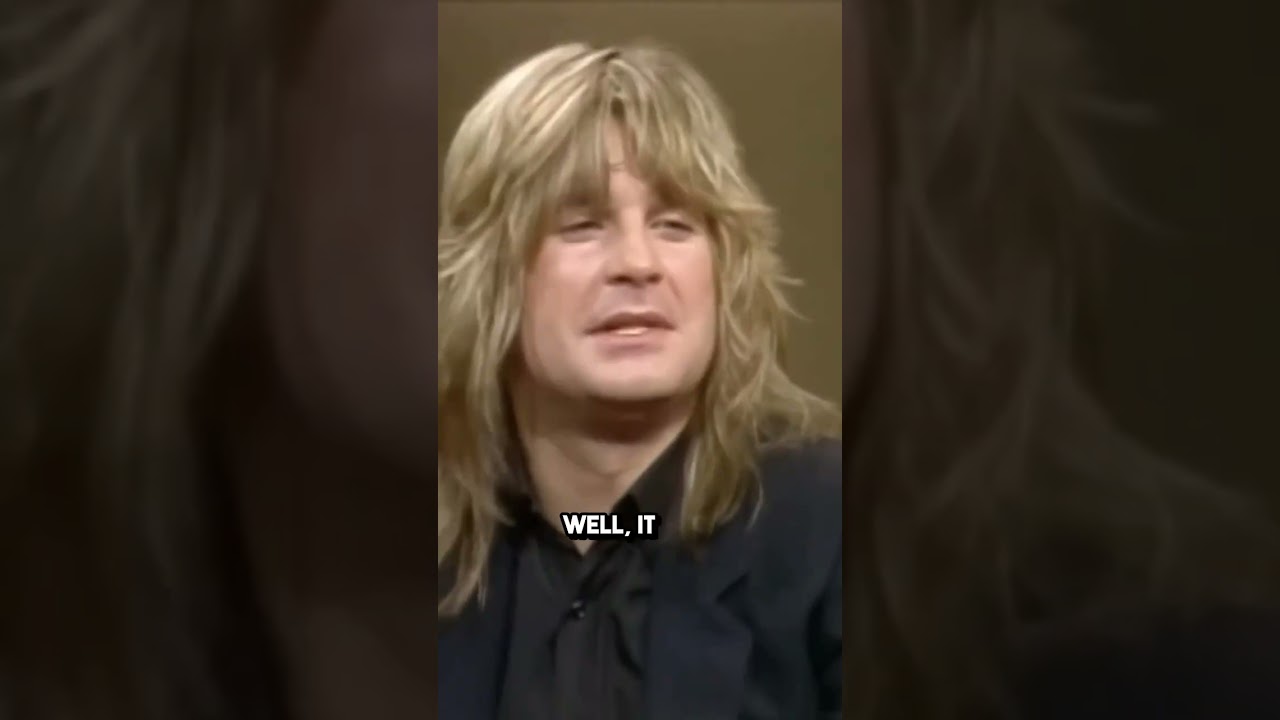 Ozzy's Early Life and Career with Ozzy Osbourne on Letterman 1982