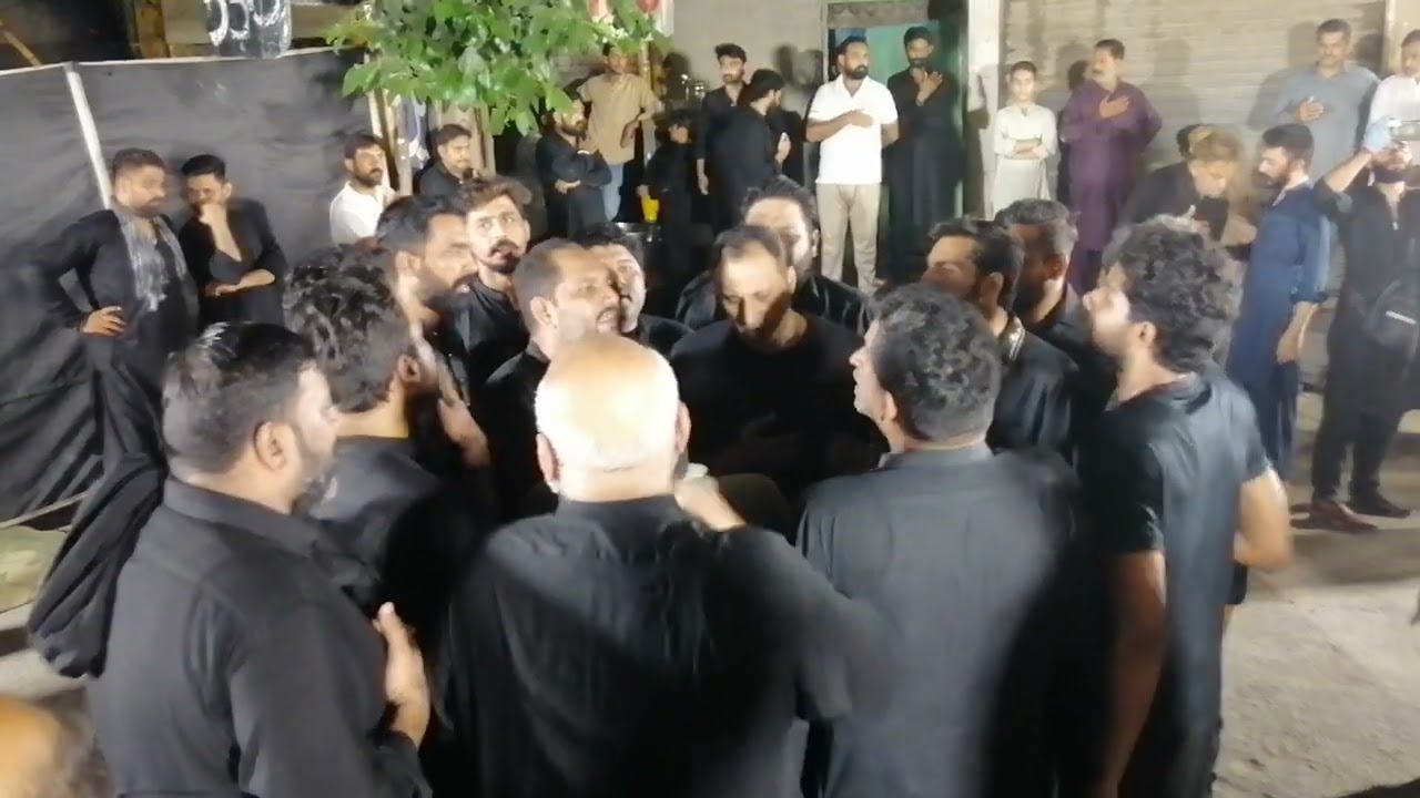 16 محرم الحرام 2025 پرسہ داری  مصری شاہ  لاہور  🙏🏻🙏🏻نوحہ فریاد محمد صلی اللہ سر ننگے زہرا جائیاں نے