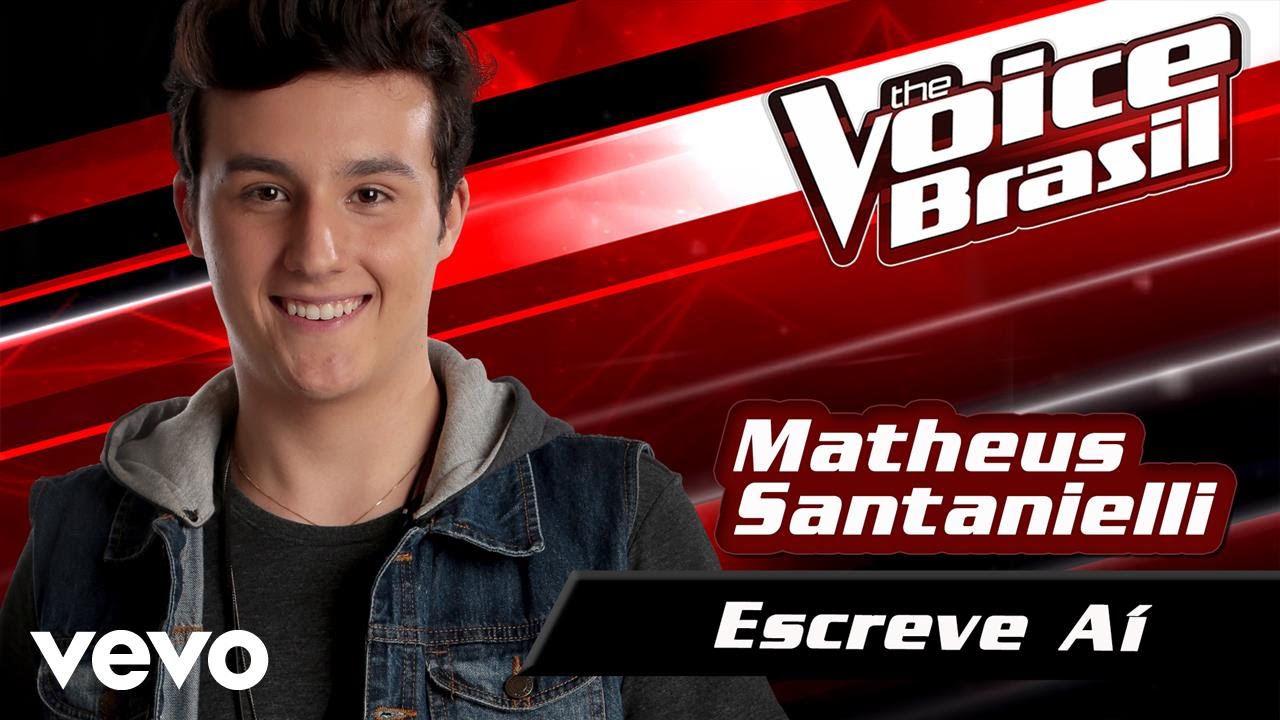 Matheus Santanielli - Escreve A&iacute; &ndash; The Voice Brasil 2016 (Audi&ccedil;&atilde;o 4) (Audio)