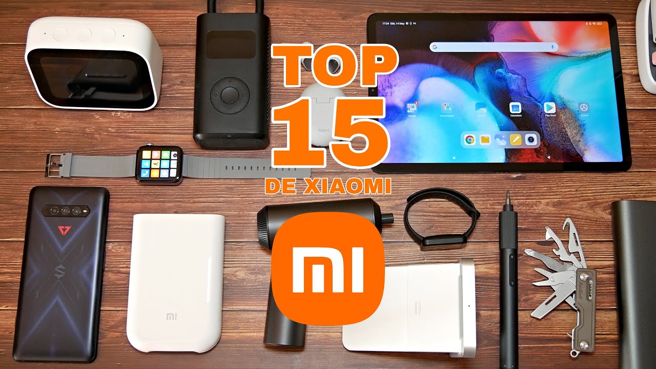 Mi TOP 15 productos de XIAOMI 🔝 Lo MEJOR de la marca + SORTEO