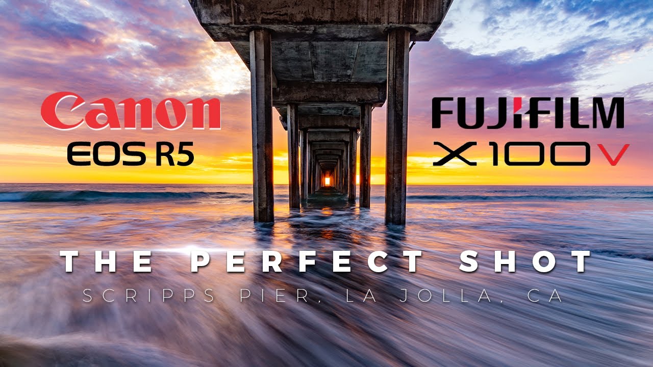 Canon R5 & Fuji X100v. Chasing the perfect shot at Scripps Pier in La Jolla.