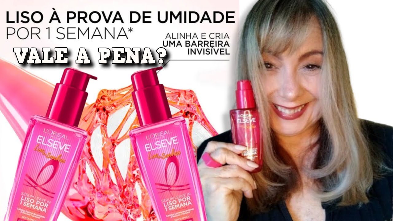 ❤️ SÉRUM LISO DOS SONHOS ELSEVE cabelo liso por 1 semana será?