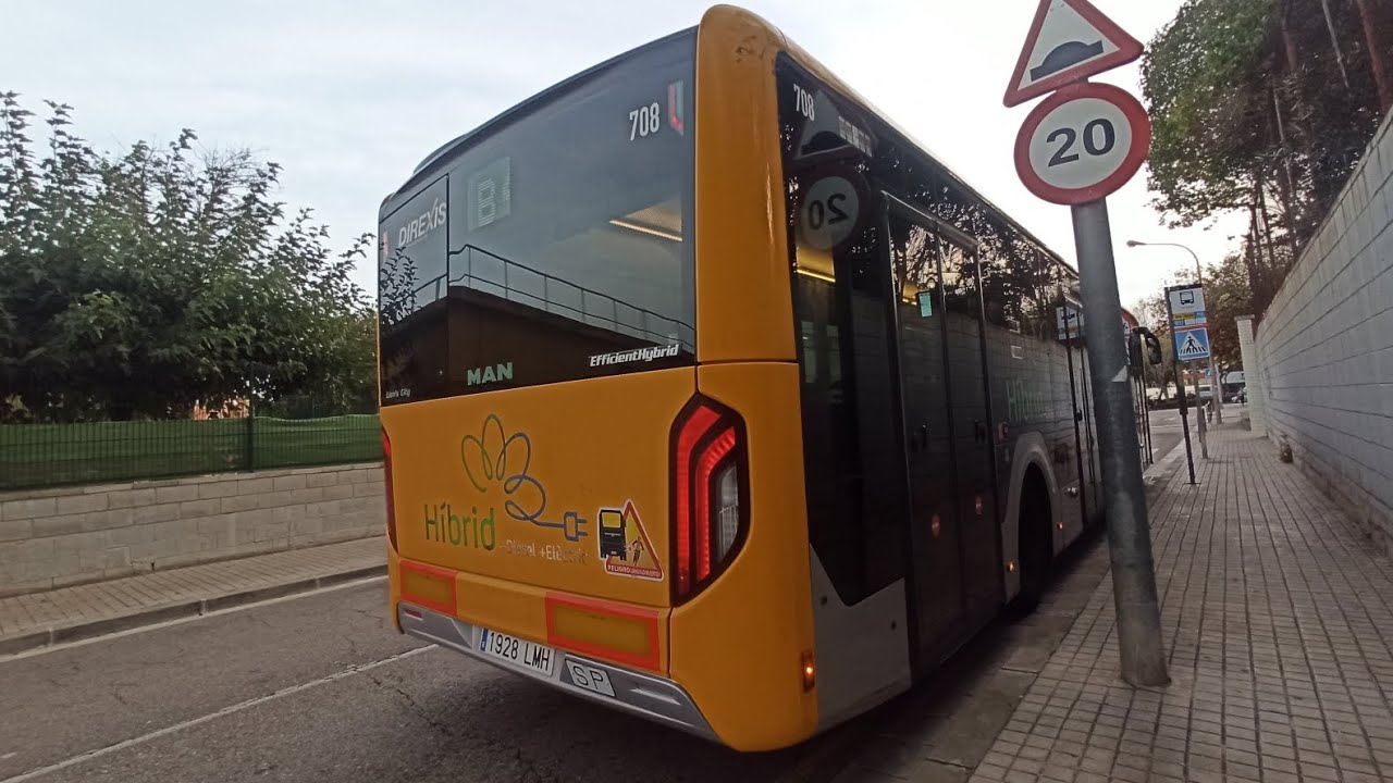 MAN LION'S CITY EFFICIENT HYBRID DE TUSGSAL CALCA TUSGSAL 708 EN LA B4