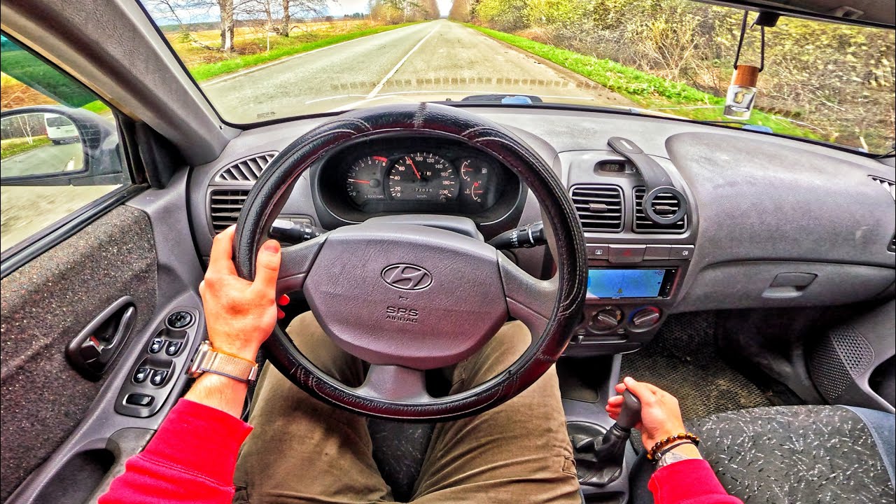 2007 Hyundai Accent 1.5 MT - POV ТЕСТ-ДРАЙВ