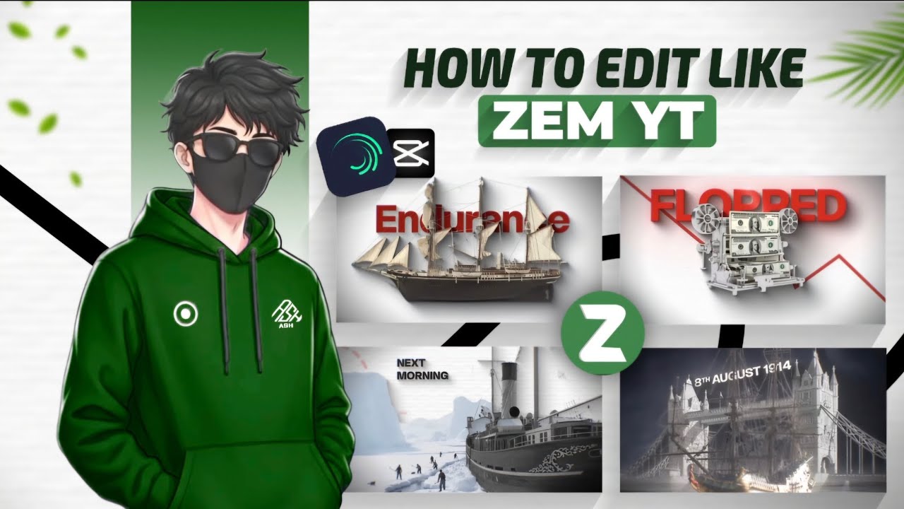 How To Edit Like @ZemTV.Official  On Phone #edit #zemtv #editing 