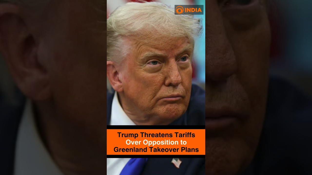 Trump Threatens Tariffs Over Opposition to Greenland Takeover Plans