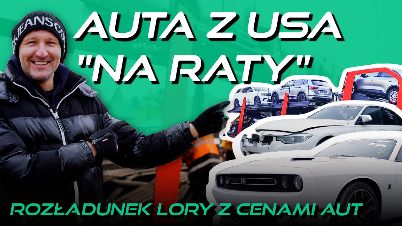 Tak się kupuje auta w USA / ROZŁADUNEK LORY z CENAMI popularnych modeli