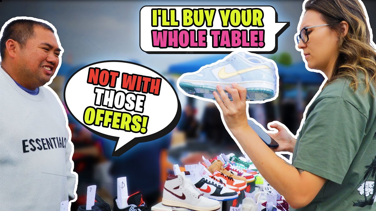 Trying to Buy Someone's Table at Kobey's Swap Meet.... and Being REJECTED!