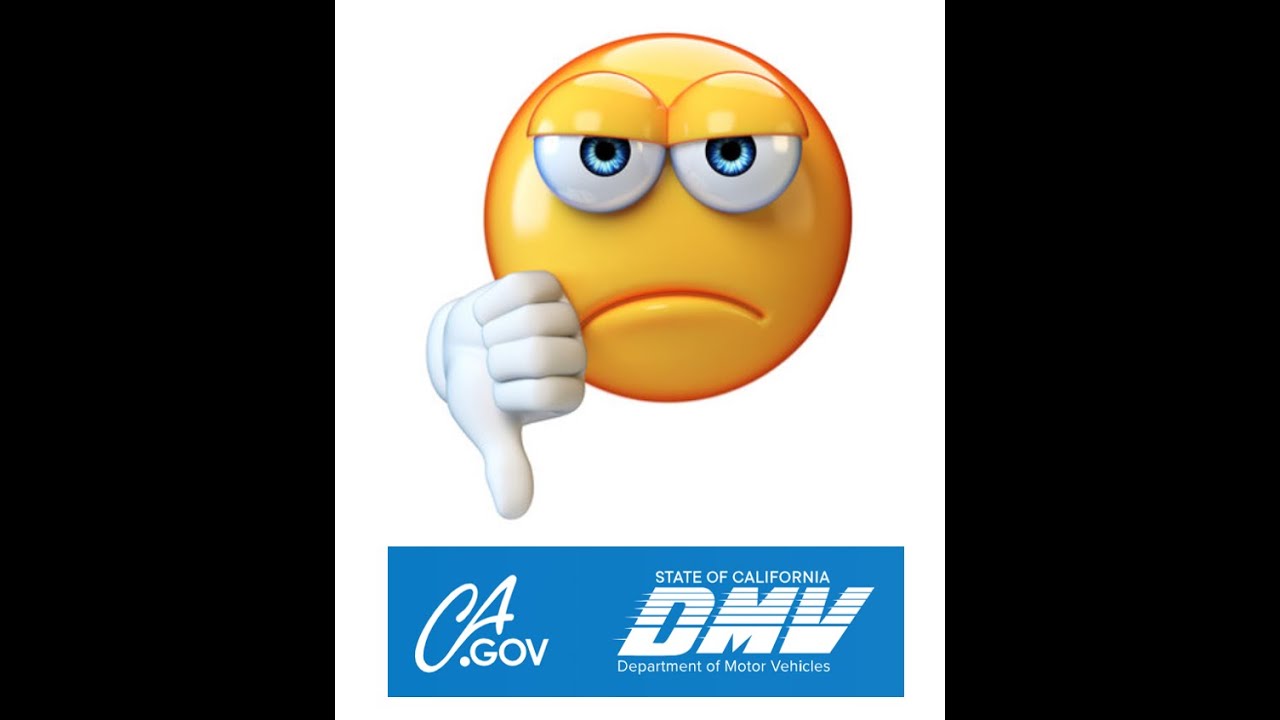 This is why the CA DMV Suck!