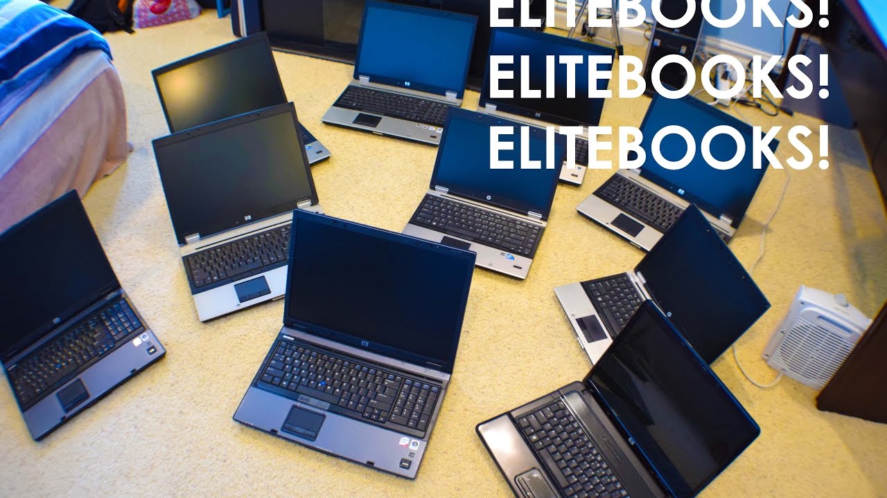 Auction Hauls: 10 HP Laptops / Elitebooks 8730W, 8440p , 6735s, 8710p