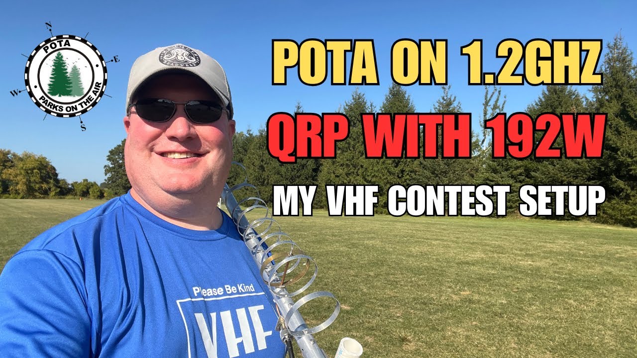 192 Watt QRP POTA on 1.2 GHz (23cm): My 6-Band Setup in the September 2025 VHF Contest