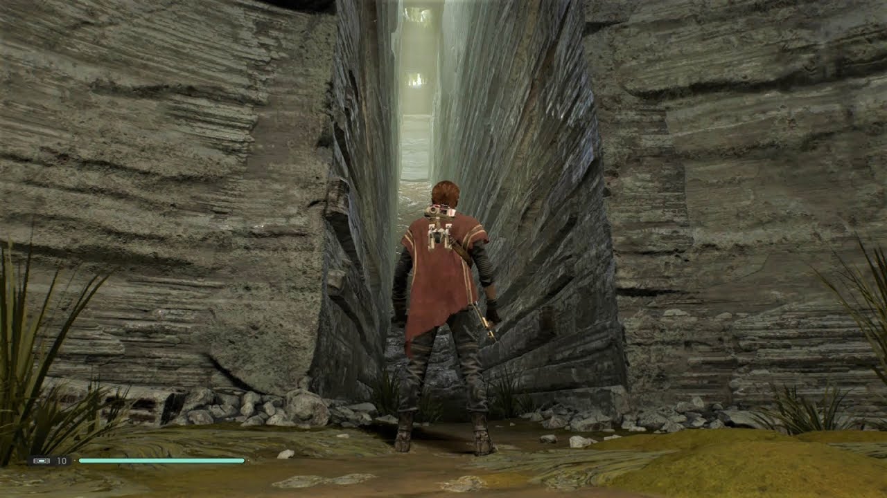 Subterranean Refuge Wall Run Puzzle (Secret Location) - Star Wars Jedi: Fallen Order