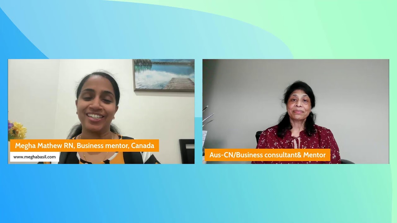 From Nurse to Business Coach -  Journey of Courage & Growth .