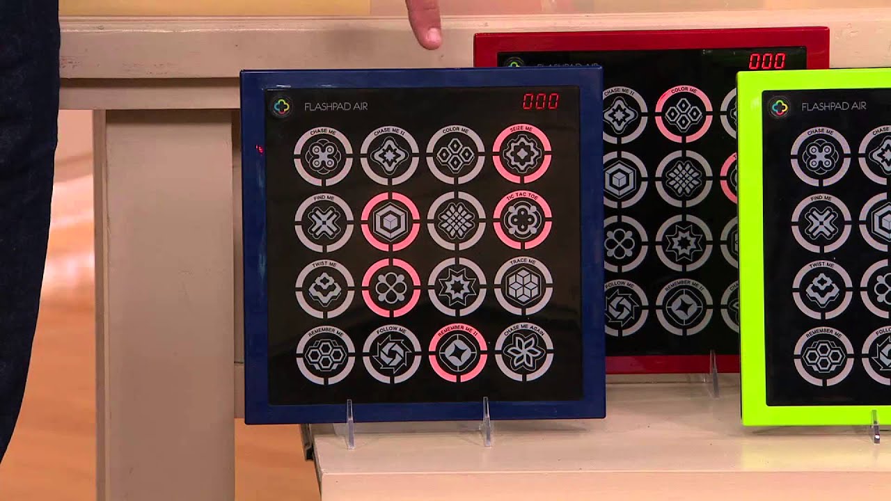 FlashPad Air Touchscreen Electronic Game with Lights & Sounds with Kerstin Lindquist