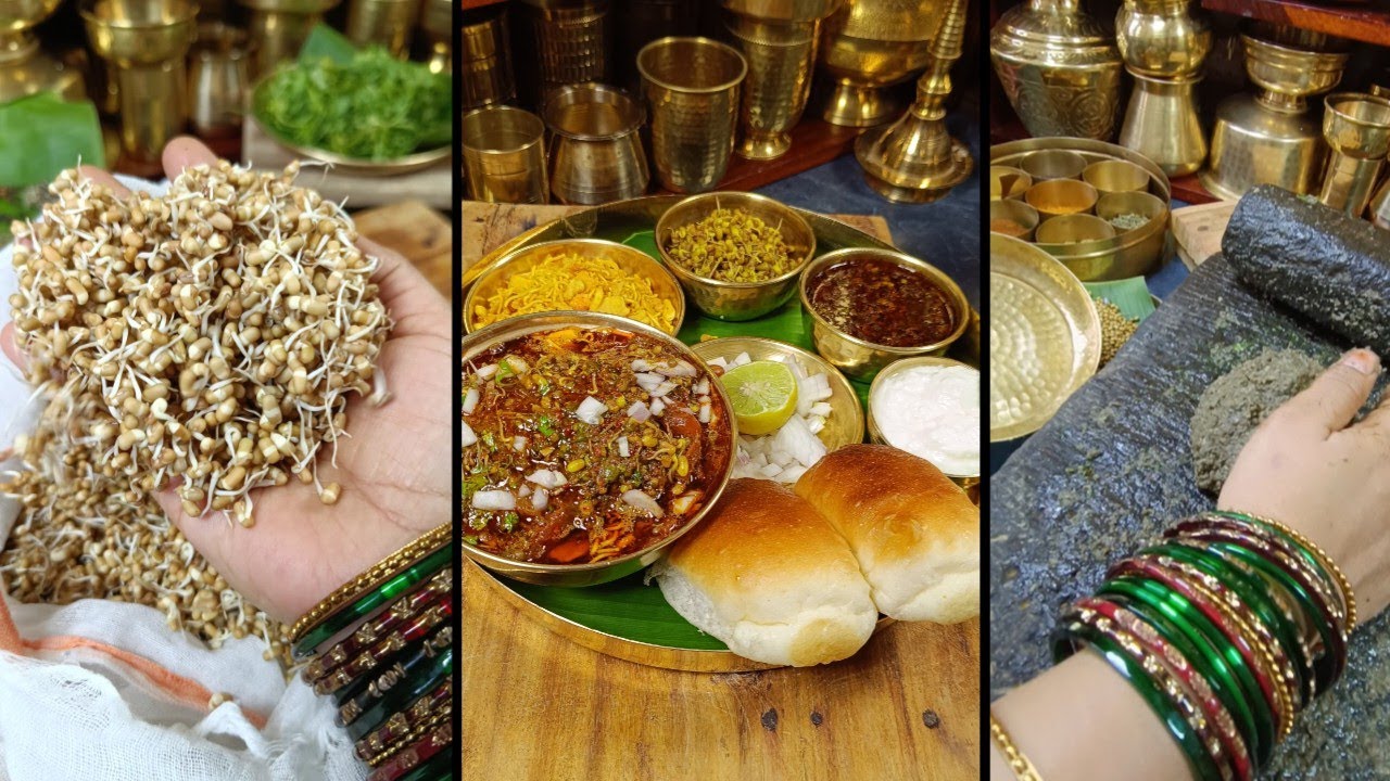 Kolhapuri Famous Misal Pav#makeeathealthy