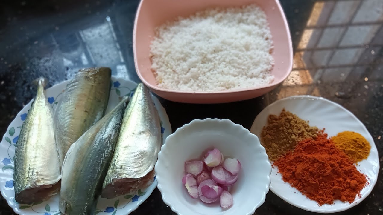 നാടൻ അയല പച്ച തേങ്ങ അരച്ച് മാങ്ങ ഇട്ടത്👌 🥰🥰 #malayalam #cooking 