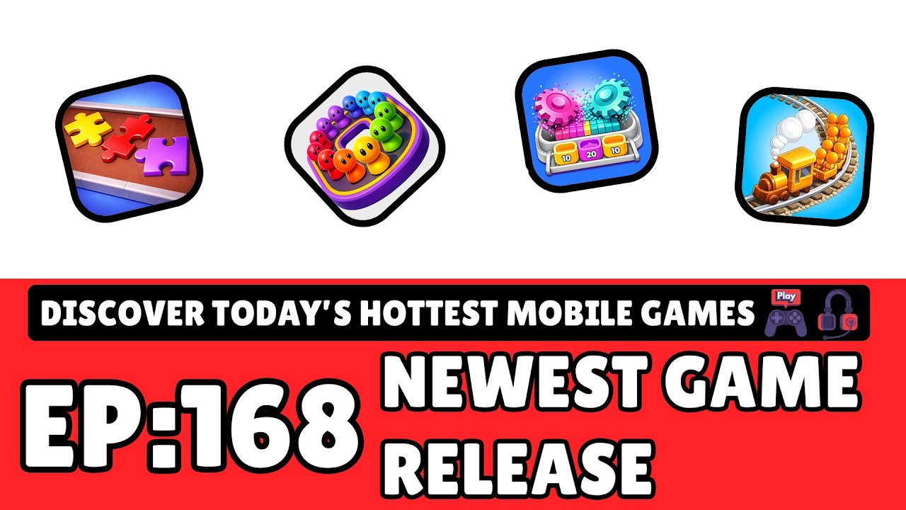 Episode 168 : JigsawLoop!, Gem Collector Puzzle!, Crush Factory!, Ride The Loops!