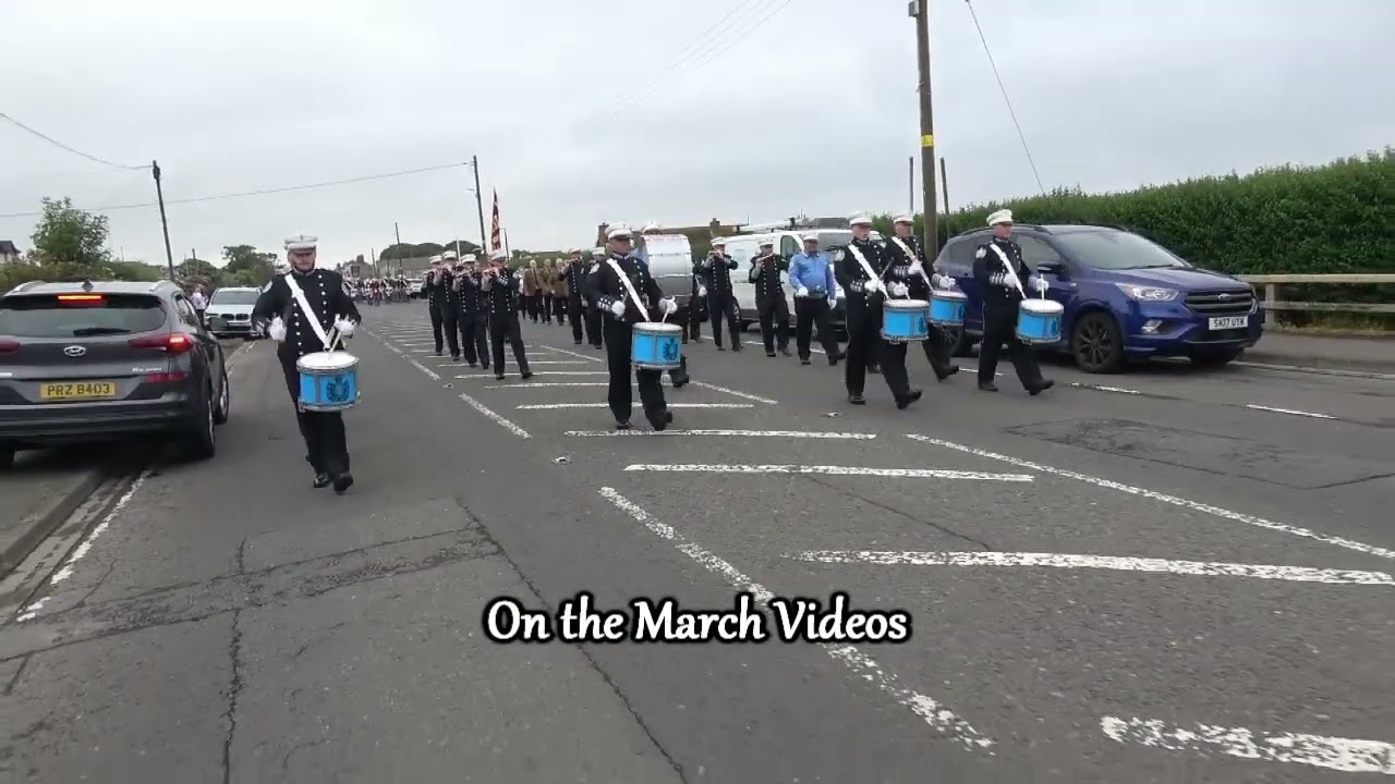 Flutes & Drums Donaghadee @ Millisle Somme Society parade 2022