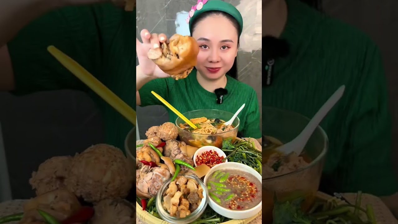 Mời mọi người Mukbang Bún Giò Heo, Bún Riêu, Bánh Canh Giò, Hủ Tiếu Giò Heo, Bún Mắm với em nghen