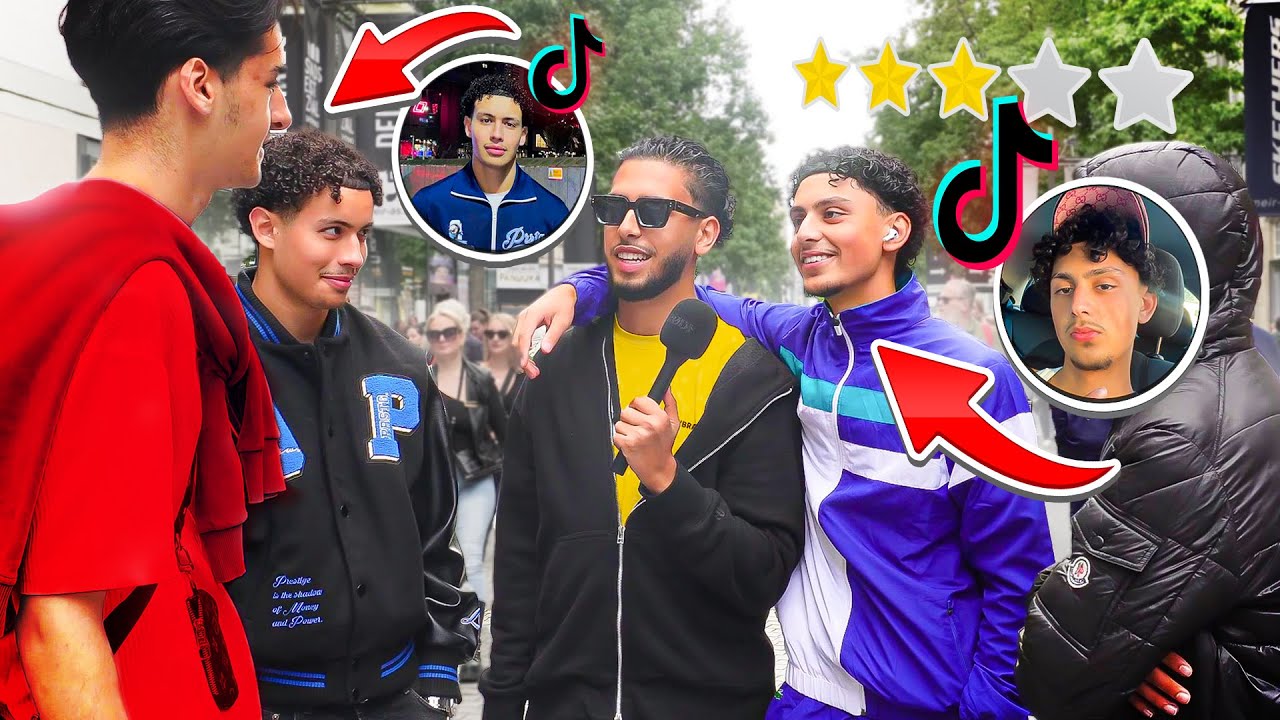 ''IK VIND HUN CRINGE!'' 😱😬 | CHAMS & RAHEEL ⭐ | STRAATINTERVIEW ANTWERPEN | #44
