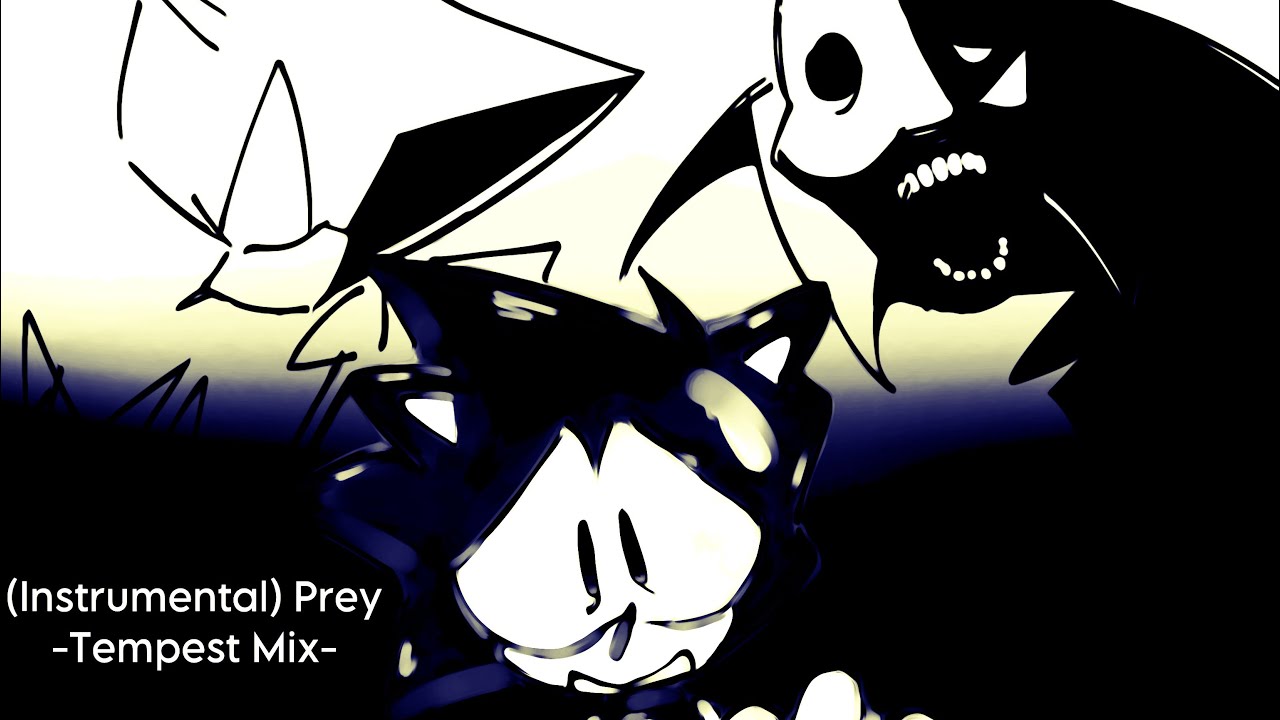(Instrumental) PREY - Vs. Sonic.Exe FNF - Tempest Mix