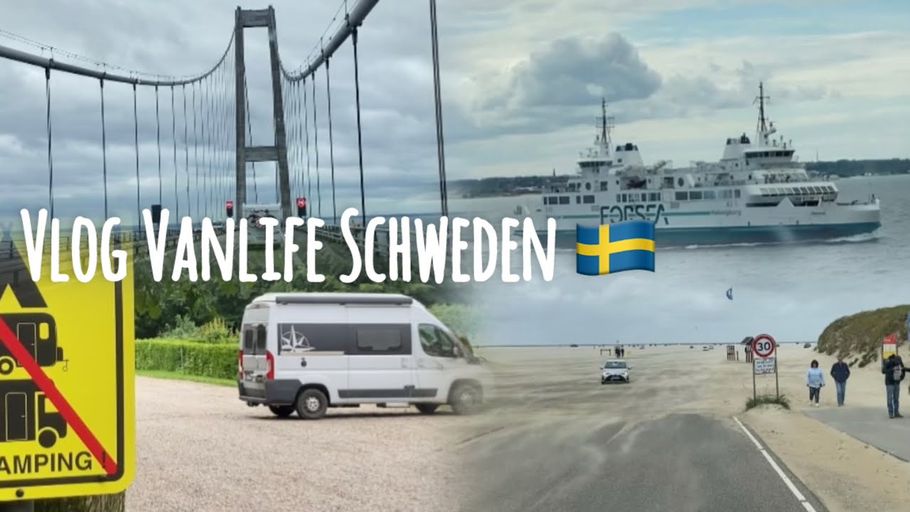 Vlog Vanlife Schweden/Dänemark | Von Helsingbørg 🇸🇪 nach Rømø 🇩🇰