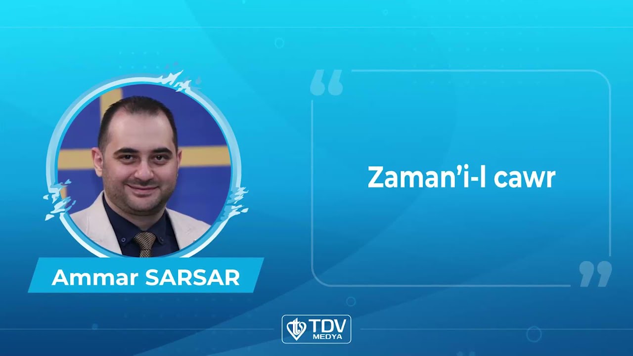 &ldquo;Zaman&rsquo;i-l cawr&rdquo; | İlahi Sanat&ccedil;ısı Ammar Sarsarman&rsquo;i-lcawr&rdquo; | #İlahiSanat&ccedil;ısı #AmmarSarsar