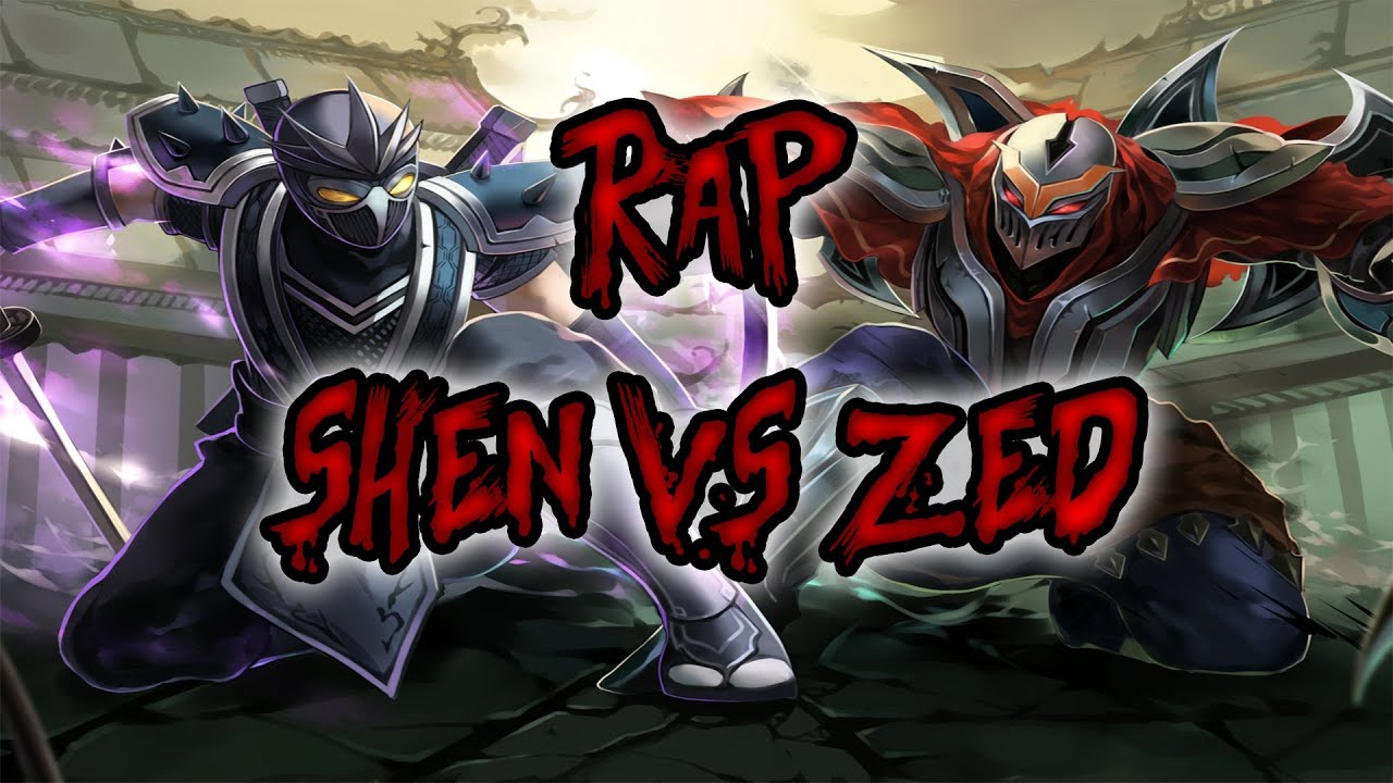 SHEN VS ZED RAP | Zarcort y Sharkness
