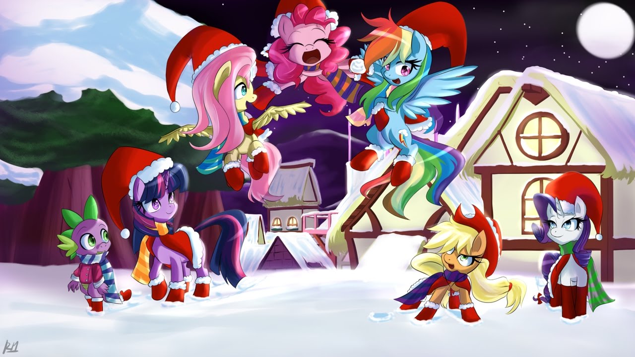 MLP:FIM - Christmas Ponies Tribute