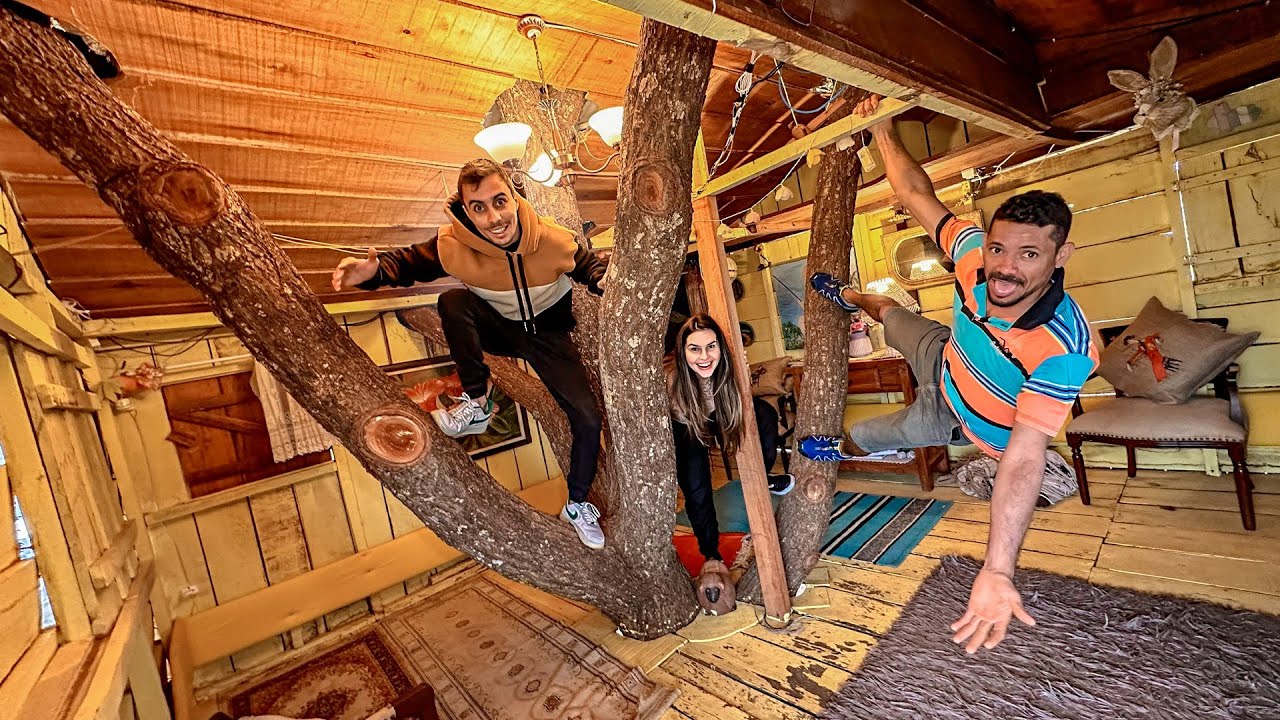 TOUR DA NOSSA CASA DA ARVORE