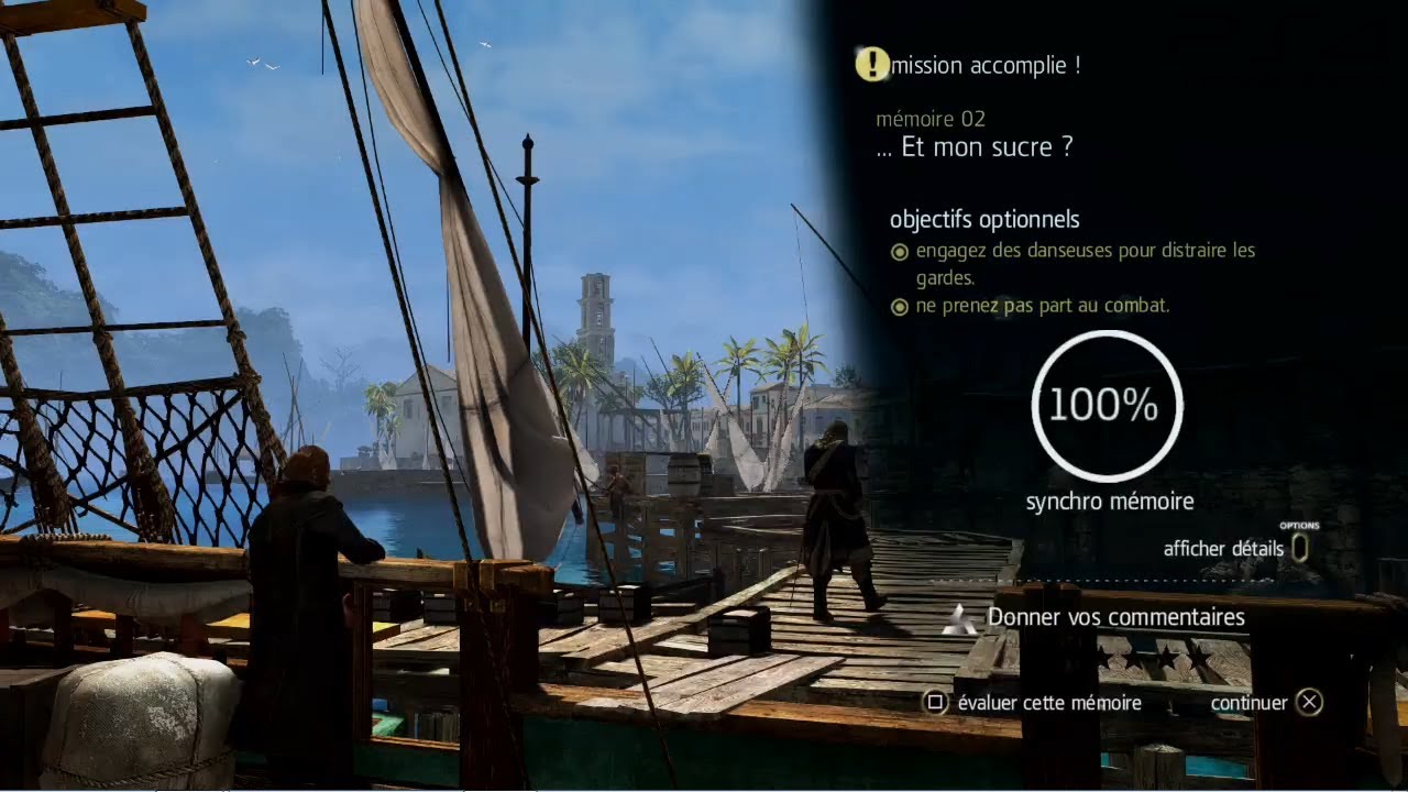[AC4] - assassin's creed 4 - séquence 2.2 : ... Et mon sucre ?