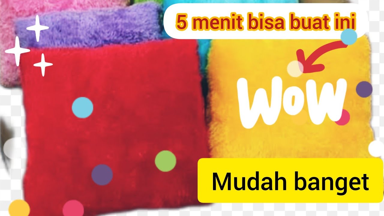 cara buat bantal kursi rasfur / kreasi bantal sofa