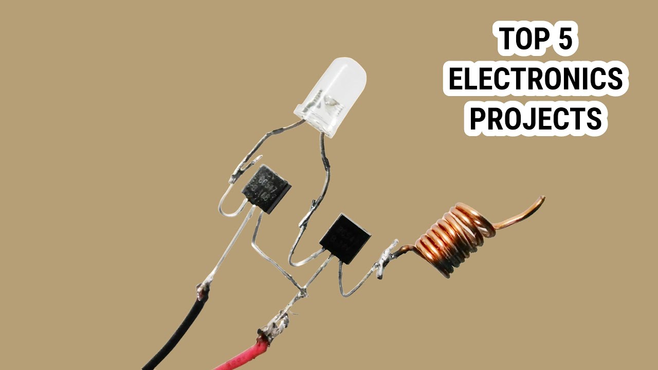 Top 5 Simple Electronic projects | UTSOURCE