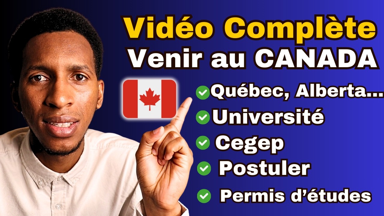 Comment partir au Canada pour les études ? Etudier au Canada Facilement