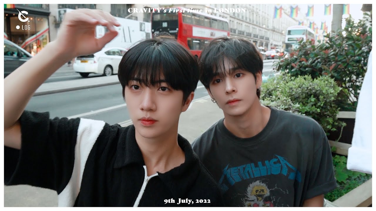 [C-LOG] 크래비티 런던 브이로그 (CRAVITY's First Time in LONDON) l CRAVITY (크래비티)