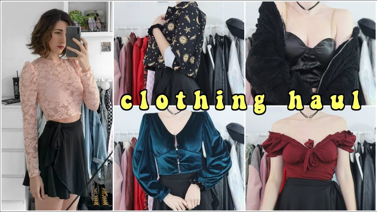 SUPER TRY ON HAUL - MOTEL ROCKS, ROMWE, SHEIN · @iamcristinamarin