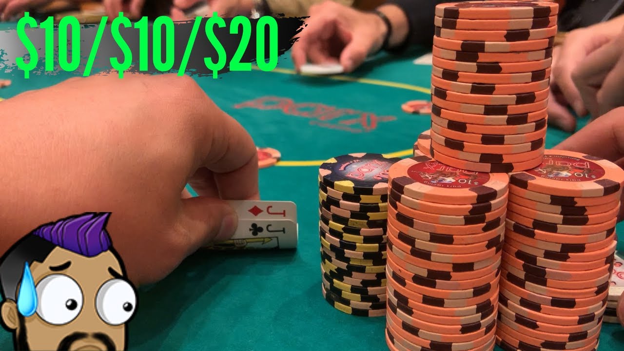 SHOT TAKING at $10/$10 no limit | Poker VLOG #11
